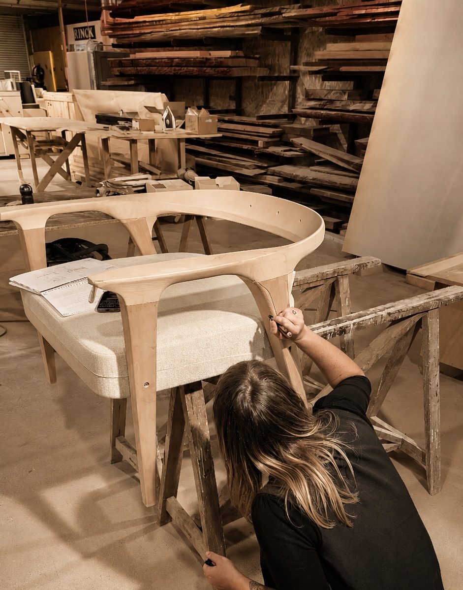 Prototyping Taquet Lounge Chair Color