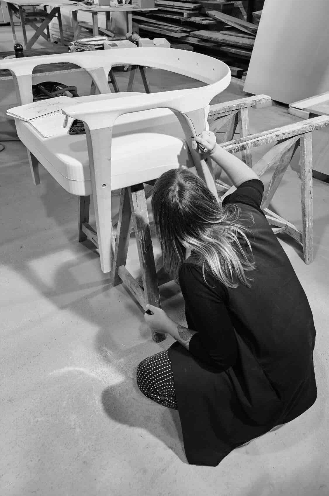 Prototyping Taquet Lounge Chair