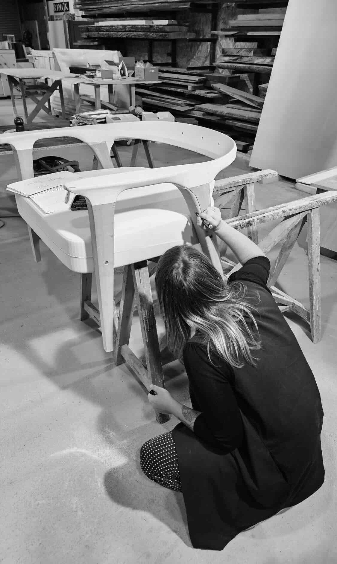Prototyping Taquet Lounge Chair