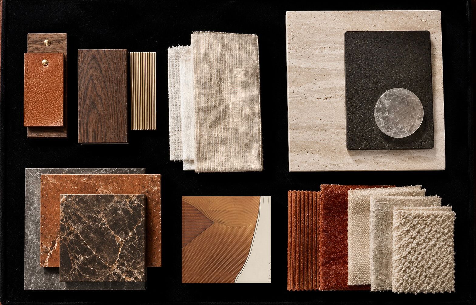 Sample Board Calanques Grove House
