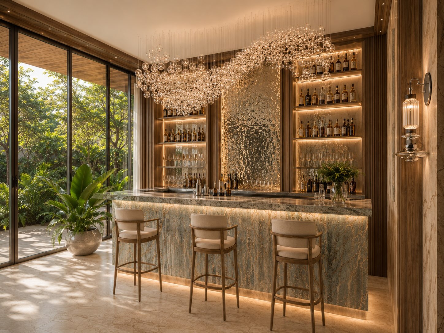 Spa Pool Bar Area