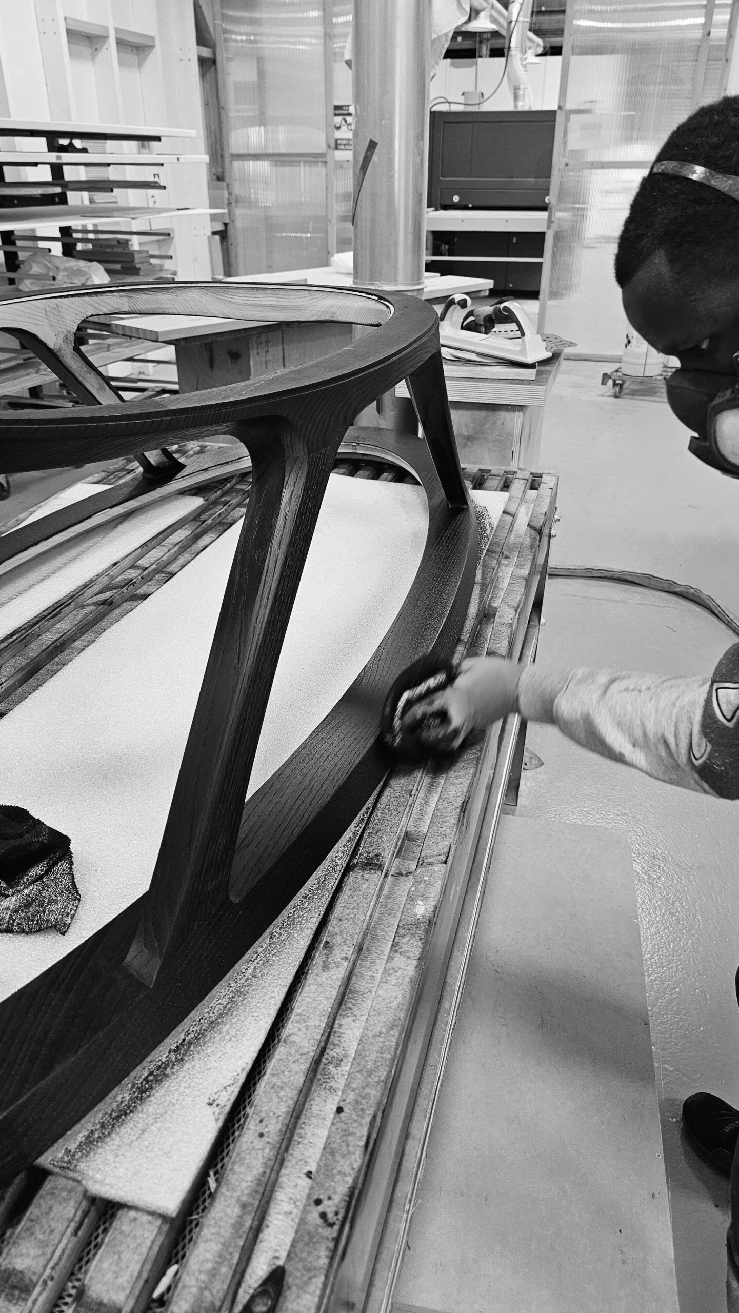 Varnishing at Rinck